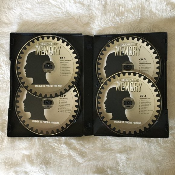Millionaire Memory - Unleash the Power of Your Mind - 4 AUDIO CD - Picture 5 of 9